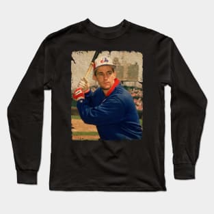 Tim Wallach in Montreal Expos Long Sleeve T-Shirt